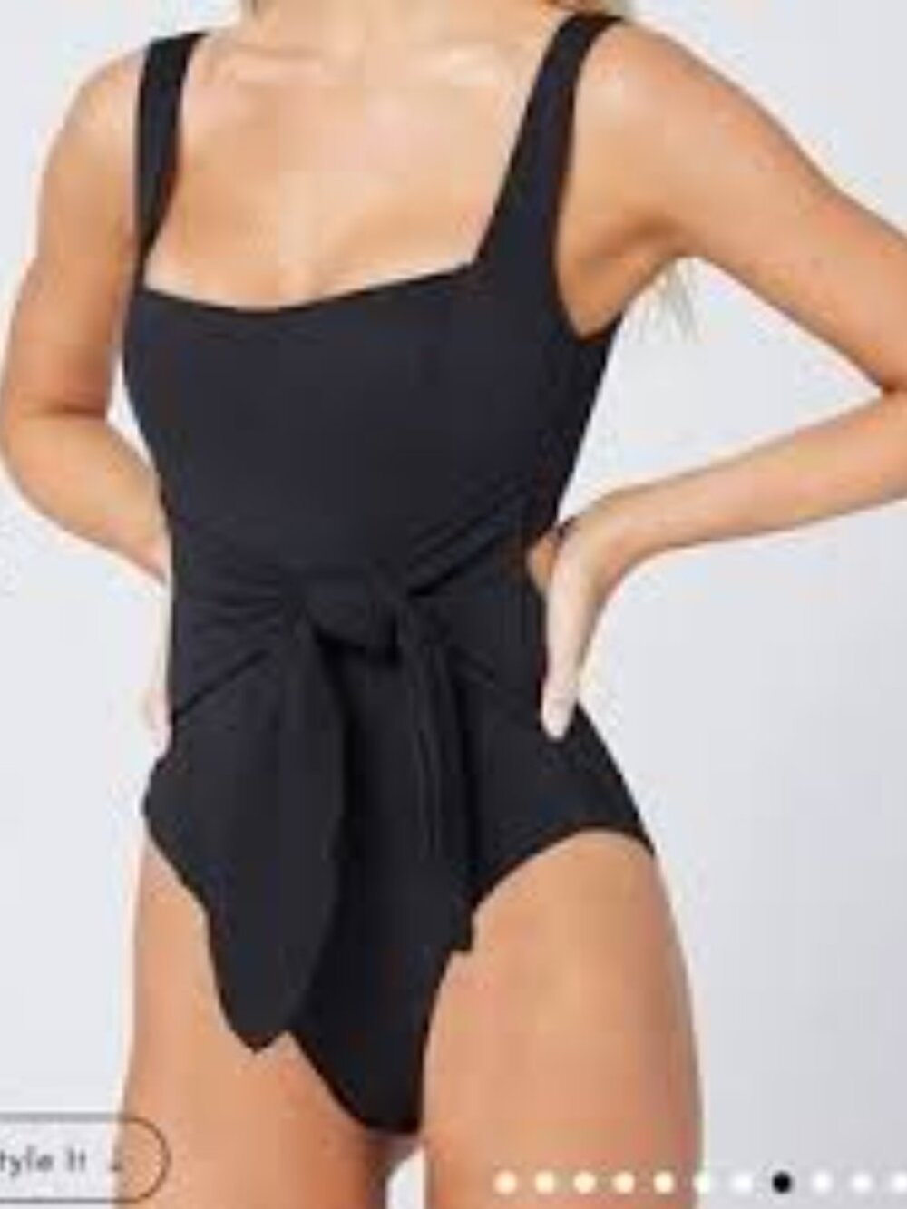 New w/o tags L*Space Swimsuit with Waist Tie